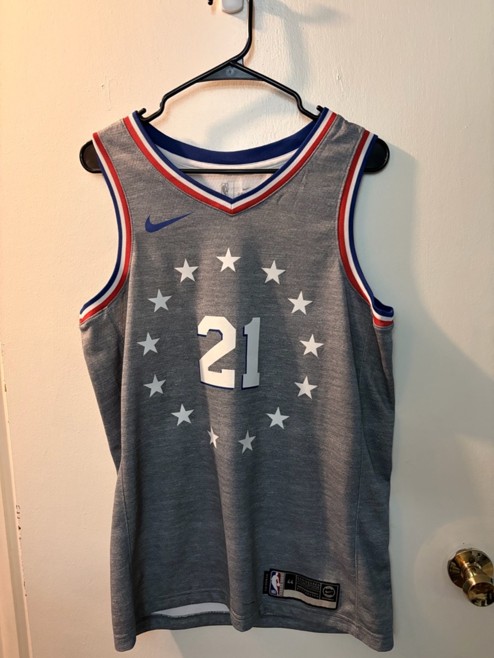 Nike 76ers 2018 Joel Embiid City Edition Jersey